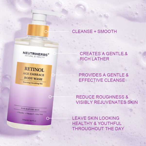 Retinol body wash