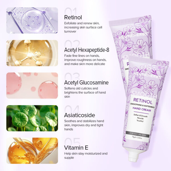Retinol hand cream