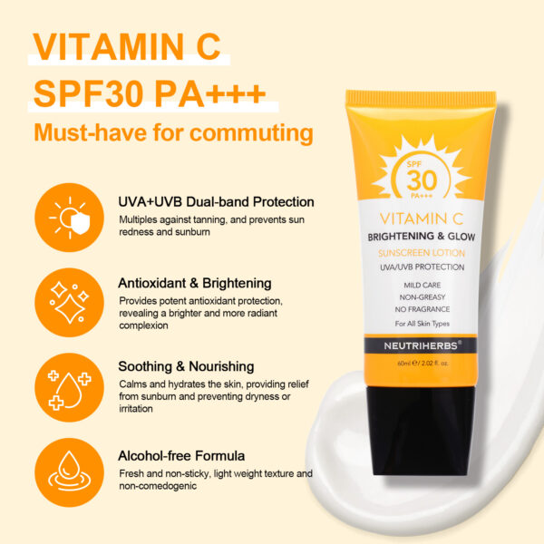Sunscreen lotion SPF30