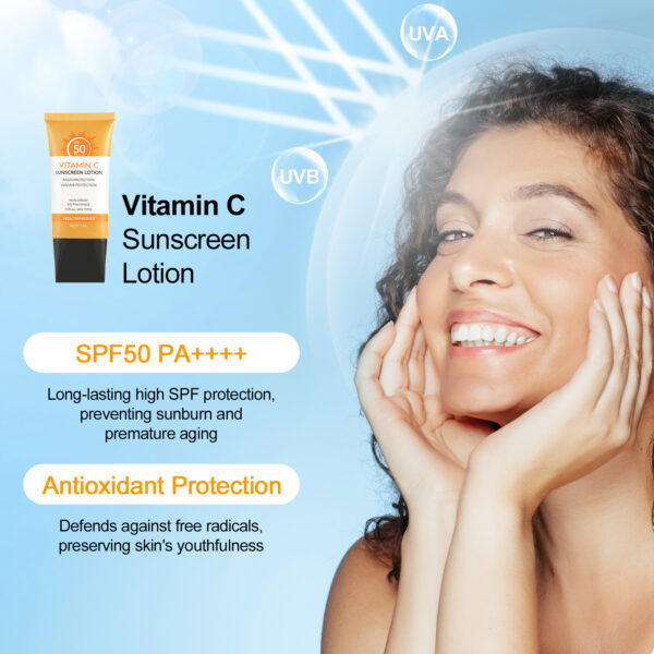 Sunscreen lotion SPF50