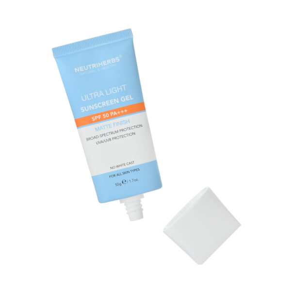 Sunscreen gel SPF50