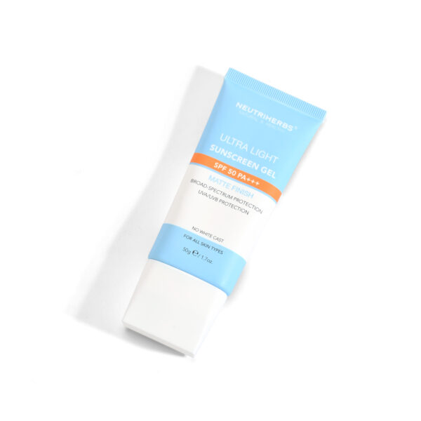 Sunscreen gel SPF50