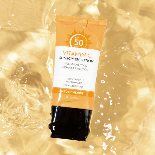 Sunscreen lotion SPF50