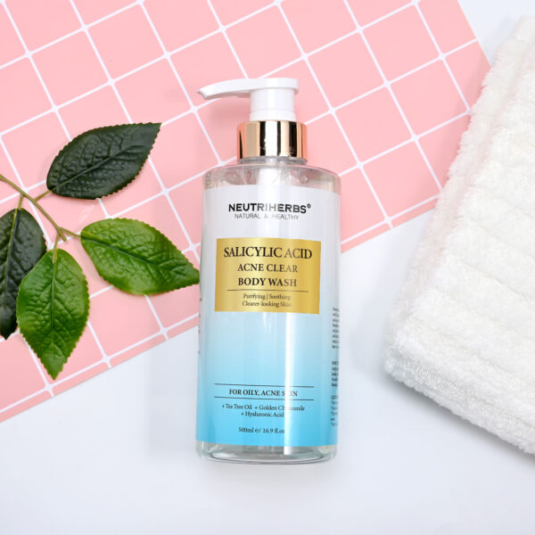 Salicylic acid body wash