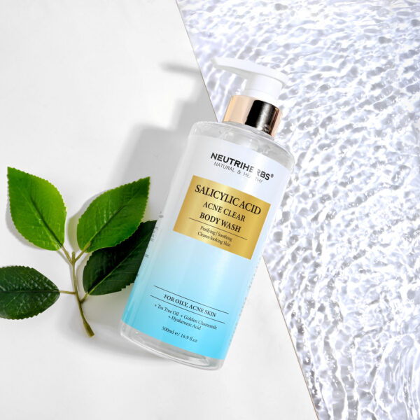 Salicylic acid body wash