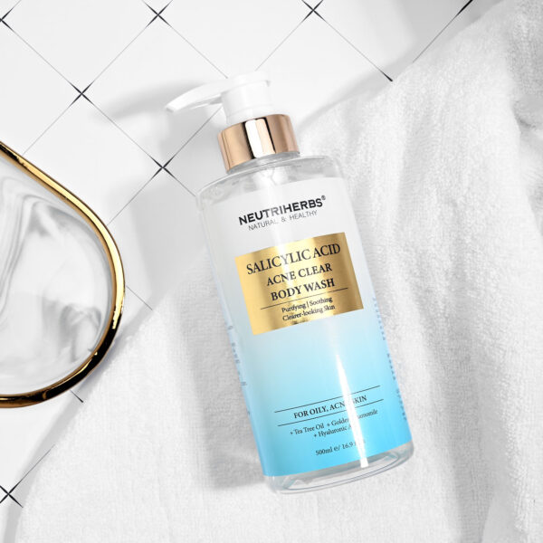 Salicylic acid body wash