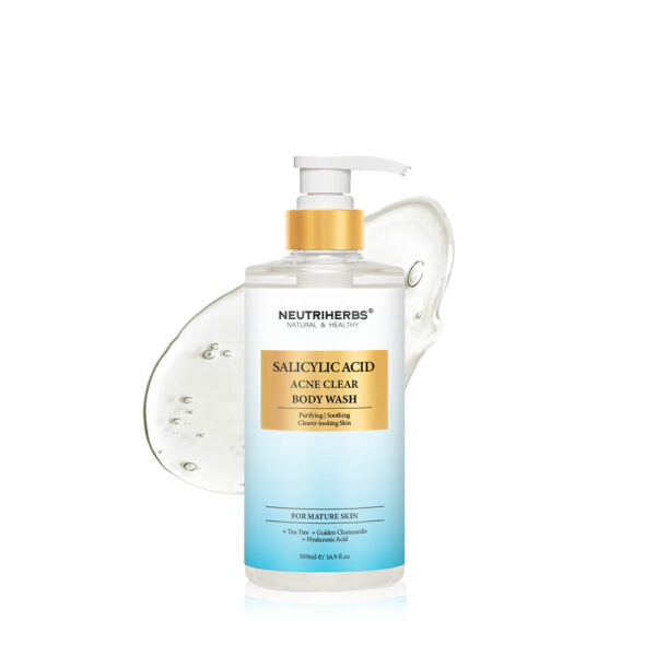 Salicylic acid body wash