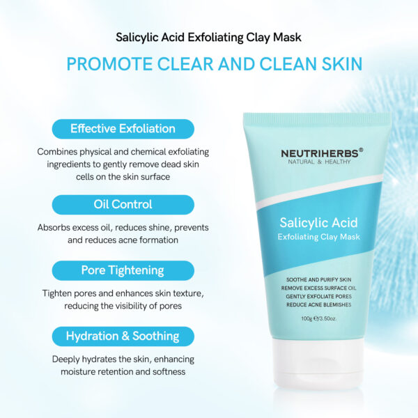 Exfoliating clay mask