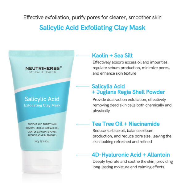 Exfoliating clay mask