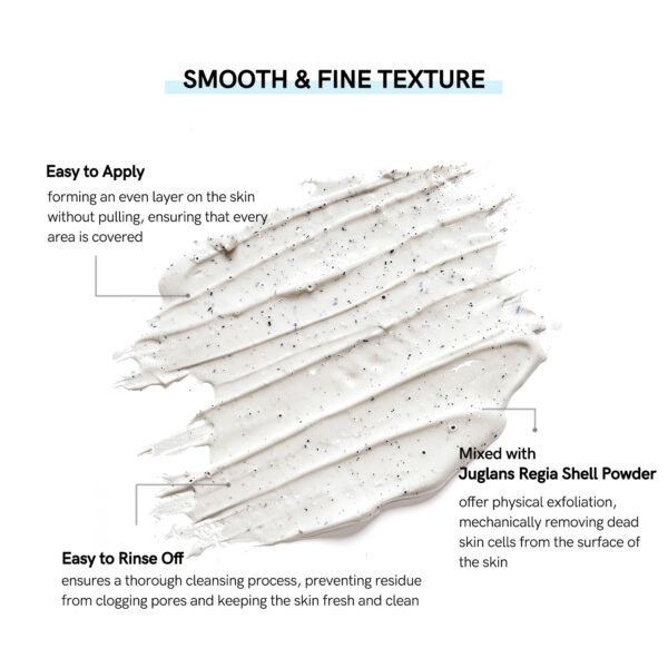 Exfoliating clay mask