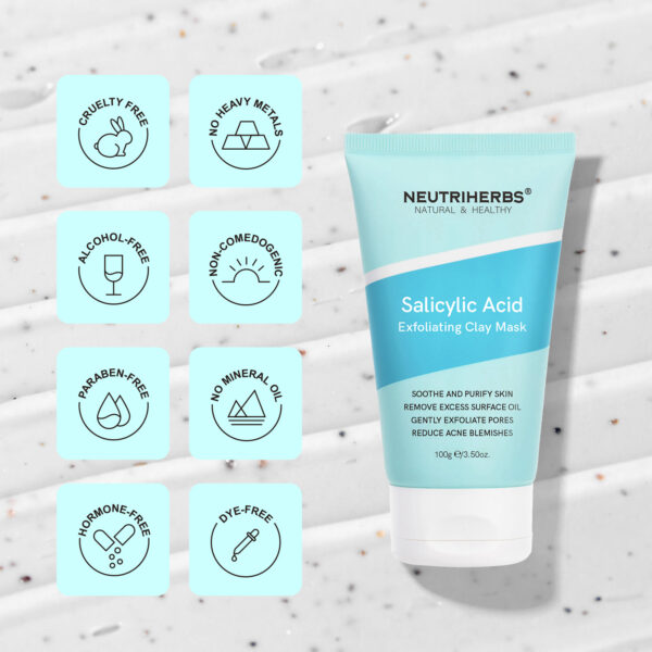 Exfoliating clay mask