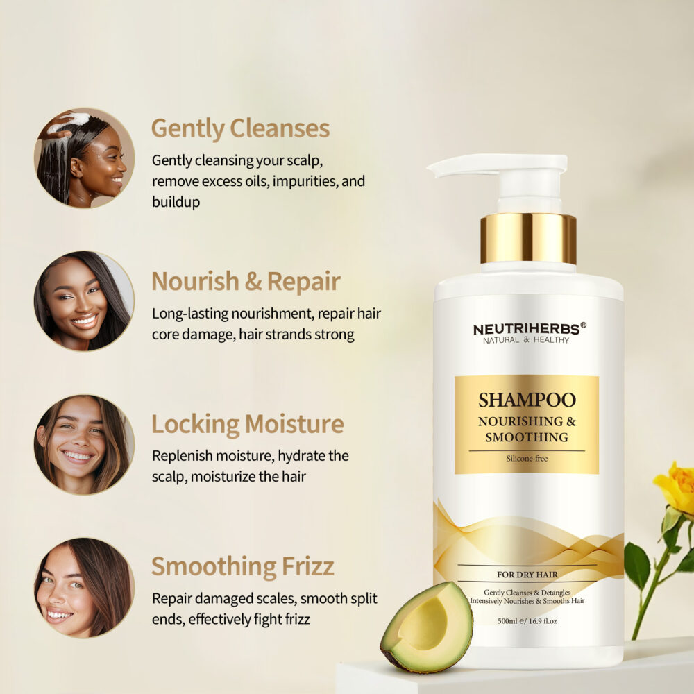Neutriherbs Nourishing & Smoothing Shampoo-500ml