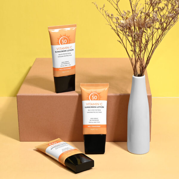 Sunscreen lotion SPF50