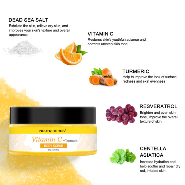 VC+Turmeric Body scrub