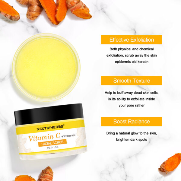VC+Turmeric Facial scrub