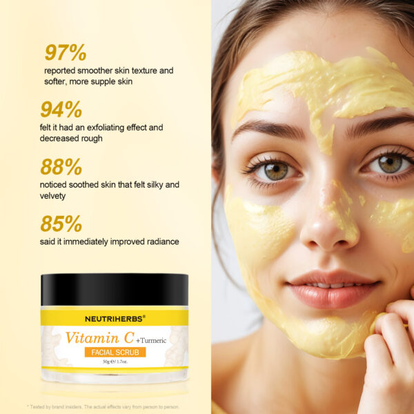 VC+Turmeric Facial scrub