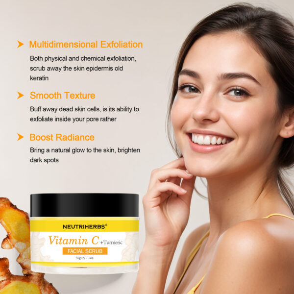 VC+Turmeric Facial scrub