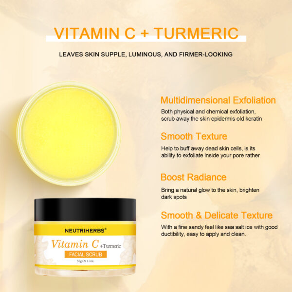 VC+Turmeric Facial scrub