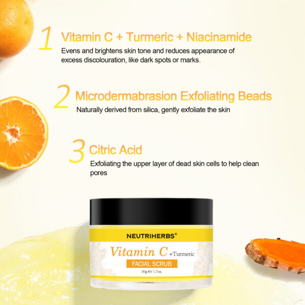 VC+Turmeric Facial scrub