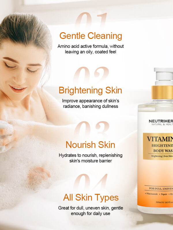 Vitamin C body wash
