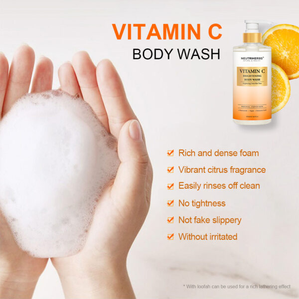 Vitamin C body wash