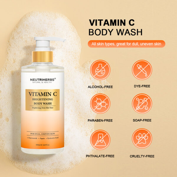 Vitamin C body wash