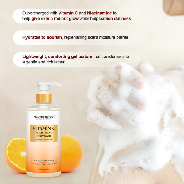 Vitamin C body wash