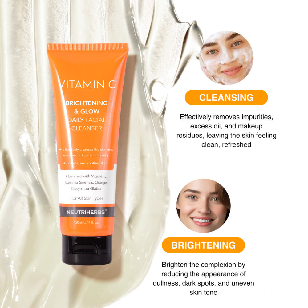 Neutriherbs Vitamin C facial Cleanser-120ML