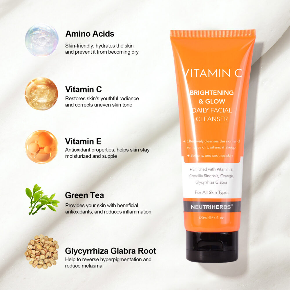 Neutriherbs Vitamin C facial Cleanser-120ML