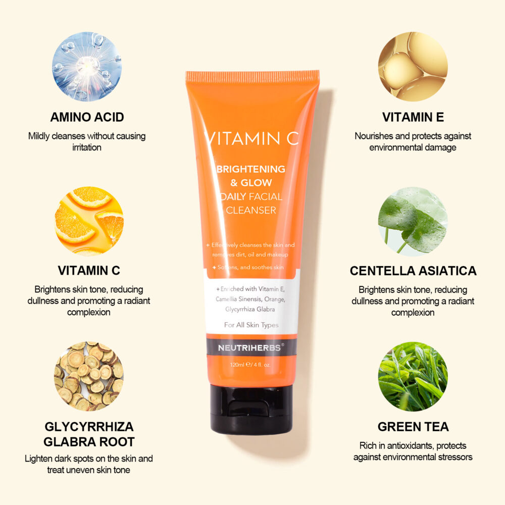 Neutriherbs Vitamin C facial Cleanser-120ML