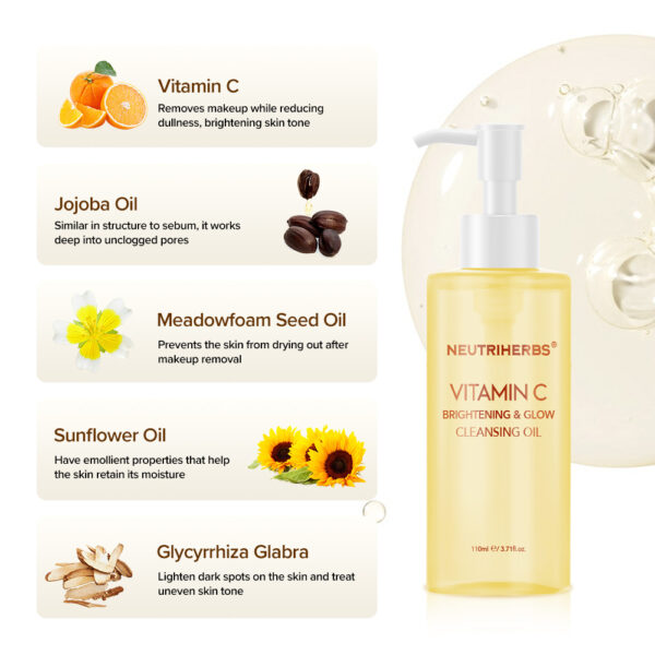 Vitamin C cleansing oil