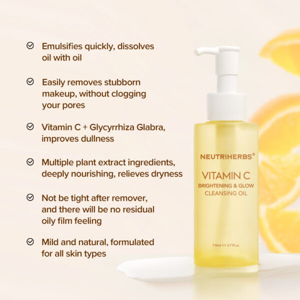 Vitamin C cleansing oil