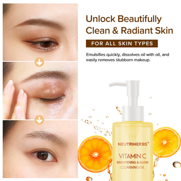 Vitamin C cleansing oil