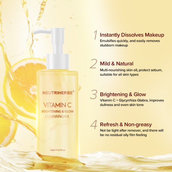 Vitamin C cleansing oil