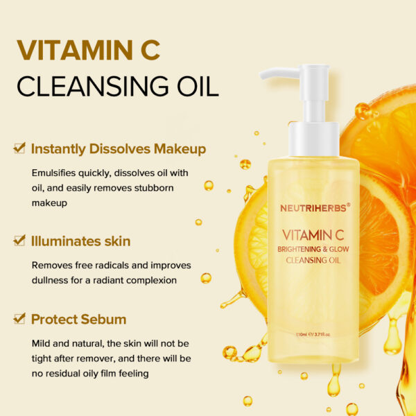 Vitamin C cleansing oil