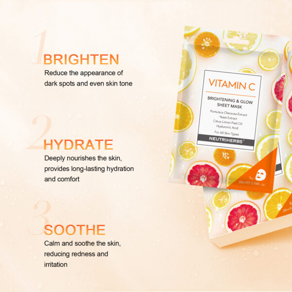 Vitamin C facial mask