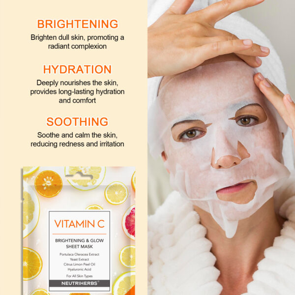 Vitamin C facial mask