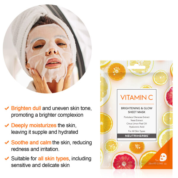 Vitamin C facial mask