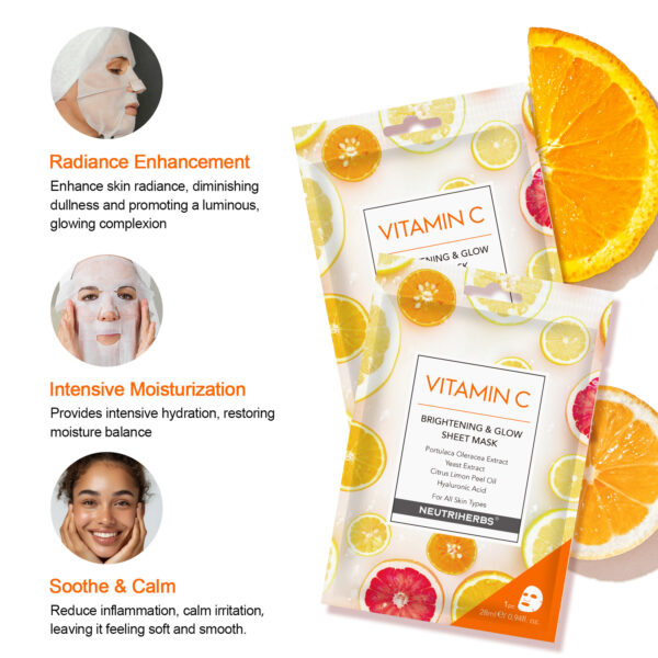 Vitamin C facial mask