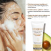 Vitamin E facial cleanser