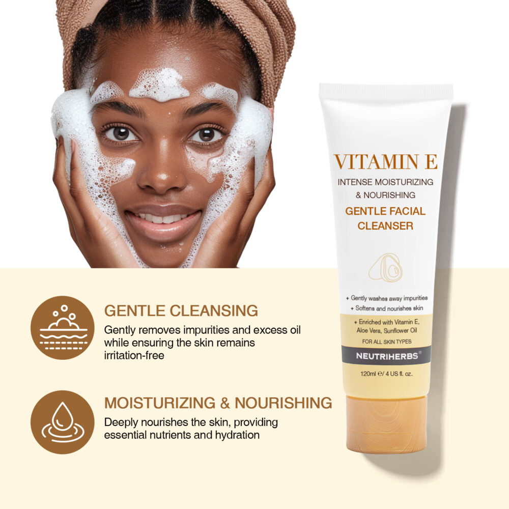 Neutriherbs Vitamin E FACIAL CLEANSER-120ML