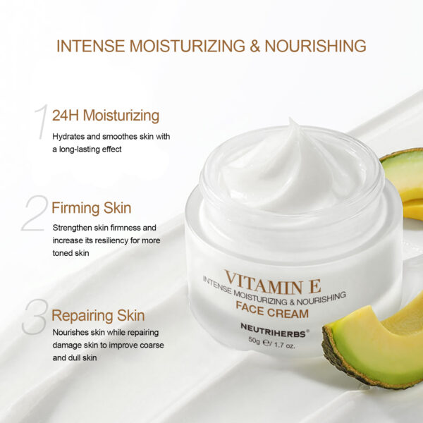 Vitamin E face cream