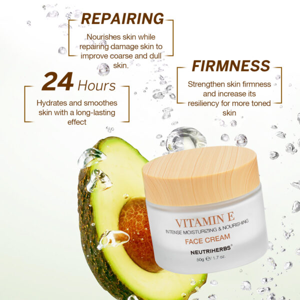 Vitamin E face cream