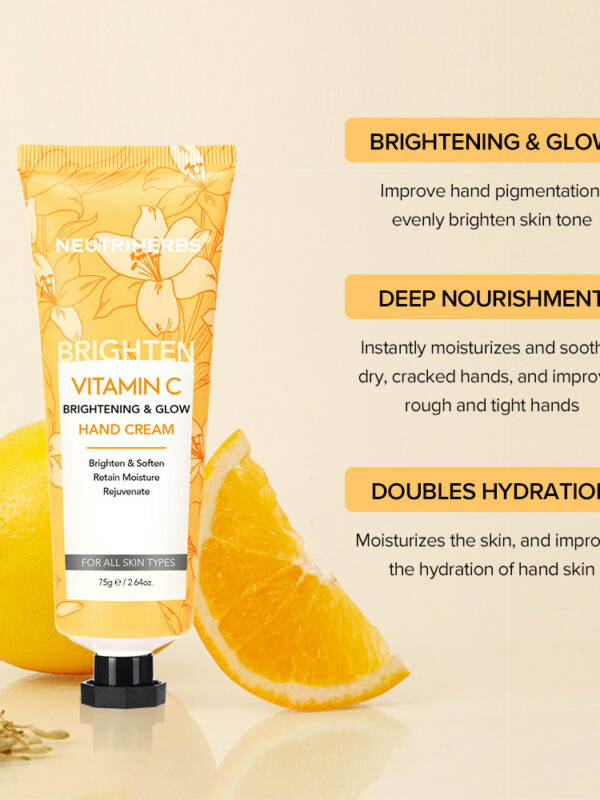 Vitmain c hand cream-3 Neutriherbs Vitamin C GLOW Hand Cream-75G