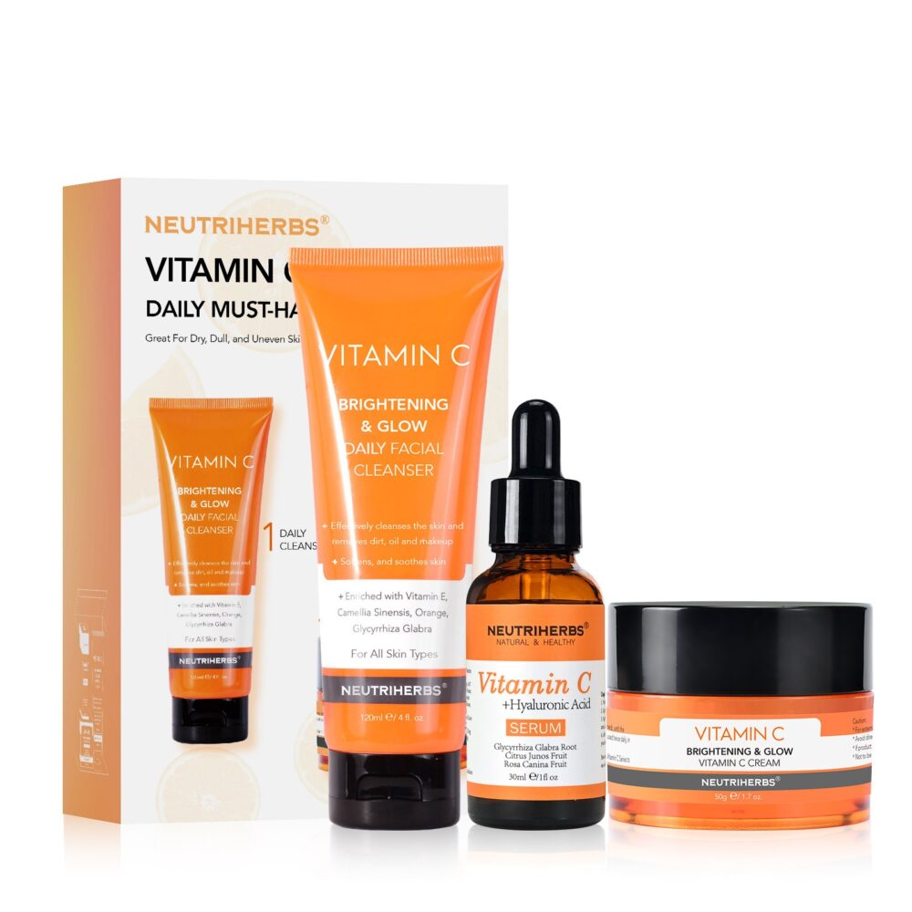 Neutriherbs Vit C Daily MUST HAVE SET 120ML+30ML+50G