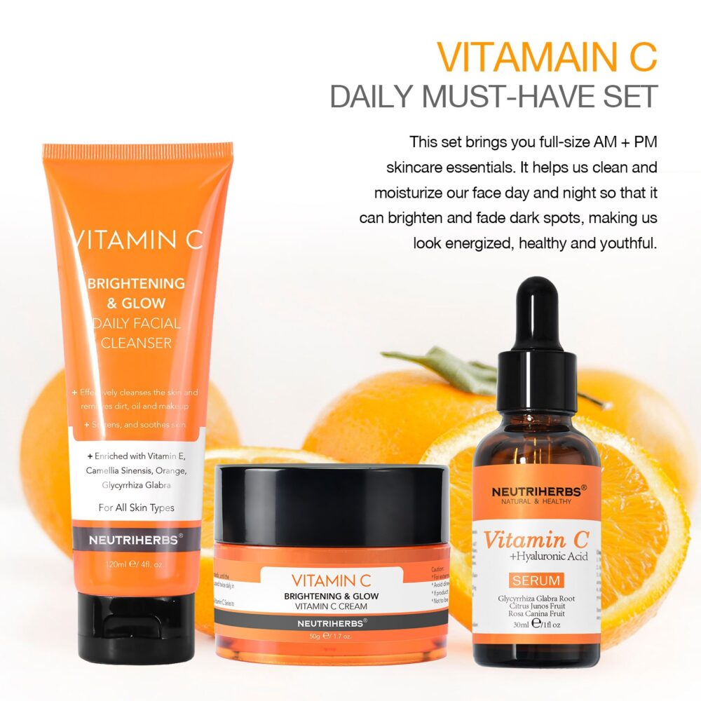 Neutriherbs Vit C Daily MUST HAVE SET 120ML+30ML+50G