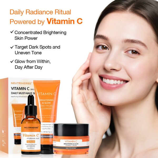 Neutriherbs Vit C Daily MUST HAVE SET 120ML+30ML+50G